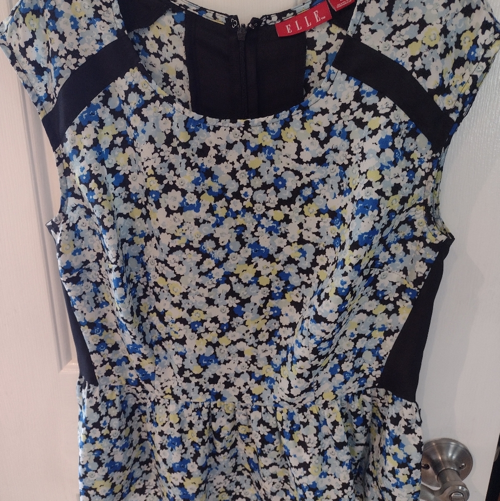 Elle peplum top